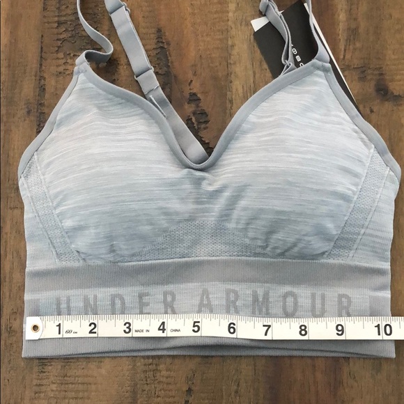 Under Armour Seamless Longline Sport Bra - NEW - Picture 9 of 9